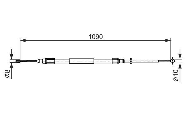 FREN TELİ. 1090 MM