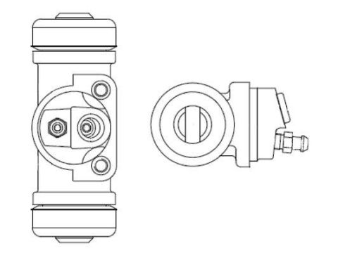 TEKERLEK SİLİNDİRİ - 22.22 MM