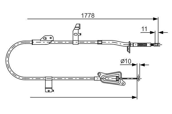 FREN TELİ. 1778 MM