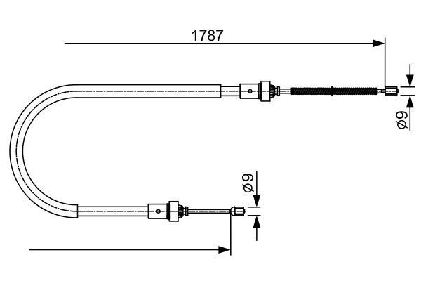 FREN TELİ. 1787 MM