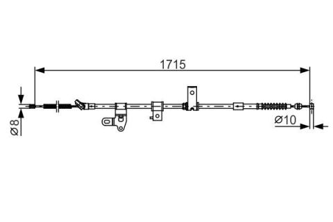 FREN TELİ. 1715 MM