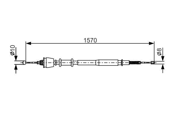 FREN TELİ. 1570 / 1570 MM