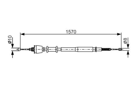 FREN TELİ. 1570 / 1570 MM