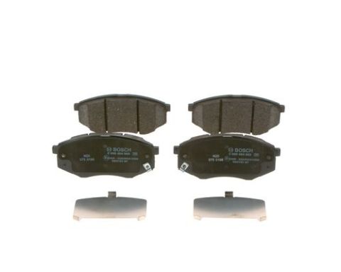 ÖN BALATA HYUNDAI İX20 11 İX35 2.0-2.0 CRDİ 10 130X56.7X17.6 MM 0986TB3113