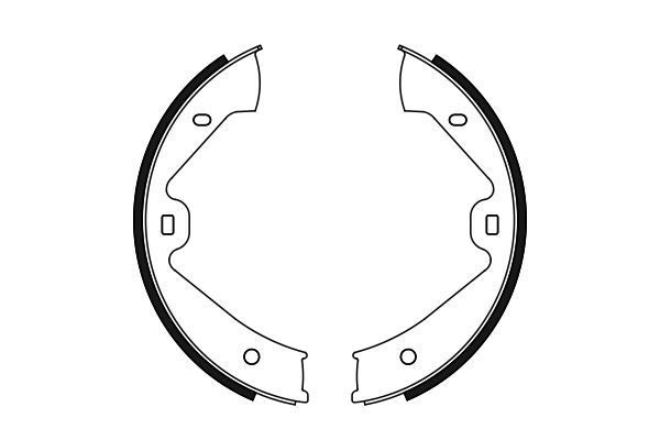 PABUÇLU FREN BALATASI 210x30 MM