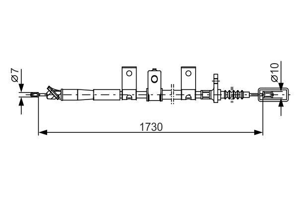 FREN TELİ. 1730 MM