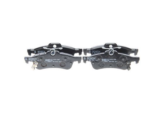 0986495359-DİSK BALATA. ARKA- WVA 23716 - 123.1X43.7X14.5 MM