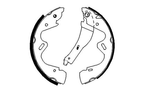 PABUÇLU FREN BALATASI 280.0x65.00 MM