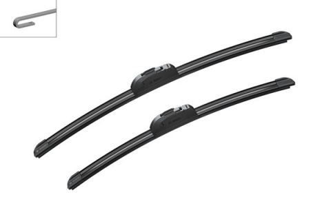 AEROTWIN SİLECEK 47.5cm 42.5cm MUZ TİPİ COMBO 02 SAXO 96-04 - FORD KA 96-08 - CIVIC 87-95