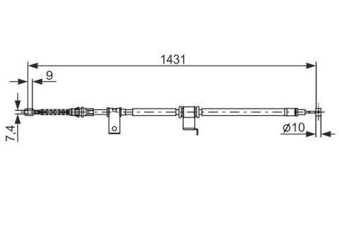 FREN TELİ. 1431 MM
