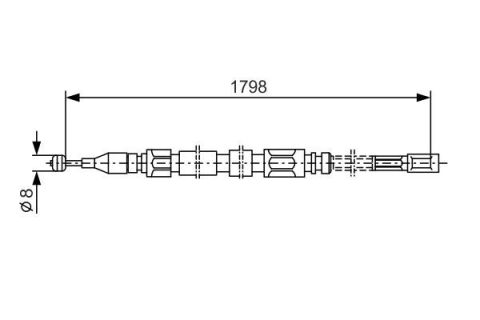 FREN TELİ. 902 MM