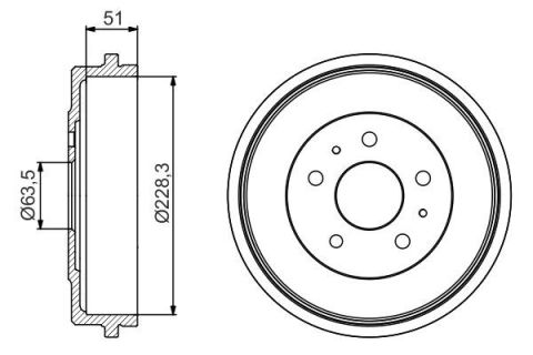 FREN KAMPANASI - 228.3 / 49 MM