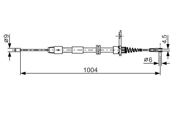 FREN TELİ. 1004 MM