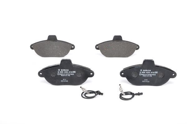 ÖN BALATA FİŞLİ EXPERT 96 SCUDO 96 JUMPY 1.9TD 95 P806 0986TB2295