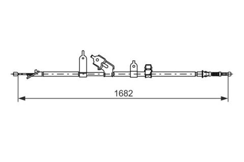 FREN TELİ. 1678 MM