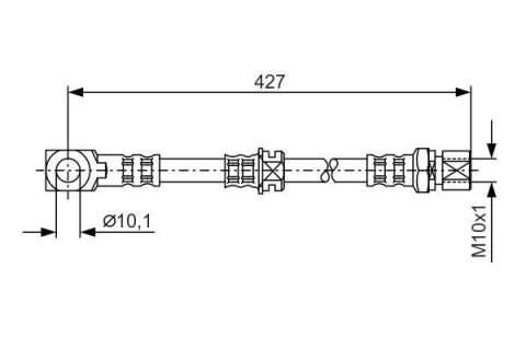FREN HORTUMU. 427.00 MM
