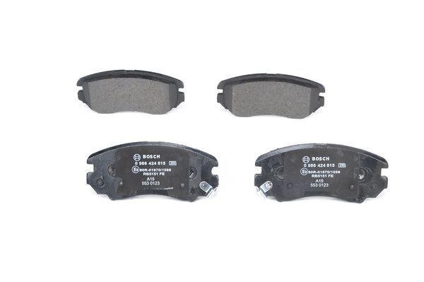 ÖN BALATA TUCSON 04-10 -SONATA 2.0CRDI 04 COUPE 02-09 -KIA MAGENTIS 05 09 0986TB2429
