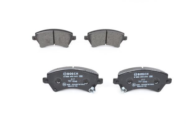 ÖN BALATA COROLLA 1.4-1.6-1.4VVTİ-1.6VVTİ-1.8 VVTİ 02-07 1.4 D4D 04-07 2.0D4D 02-07