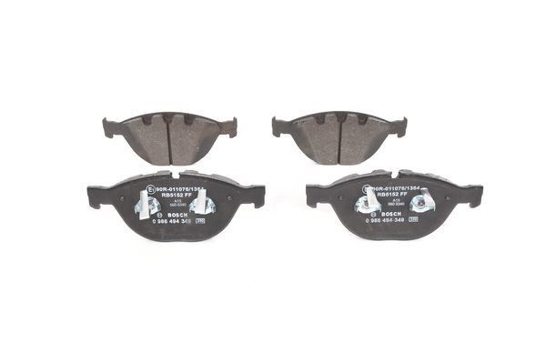 ÖN BALATA BMW E60 04-10 E61 04 E63 05 E64 05 E65-E66 E67 750İ Lİ 05 760i-Li 03 745D 05