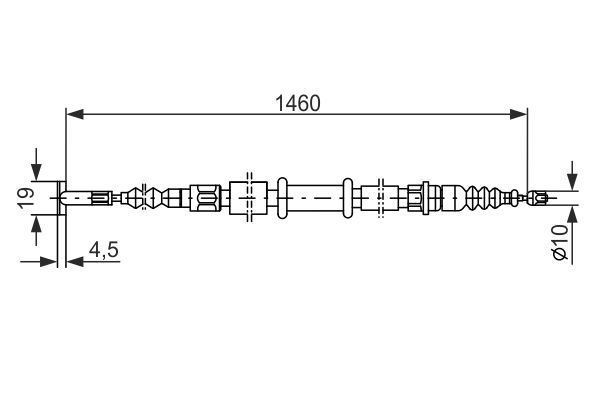 FREN TELİ. 1460 MM