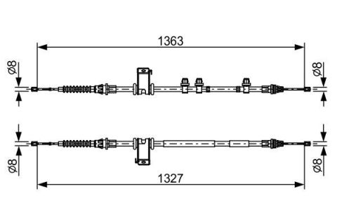 FREN TELİ. 1362 MM