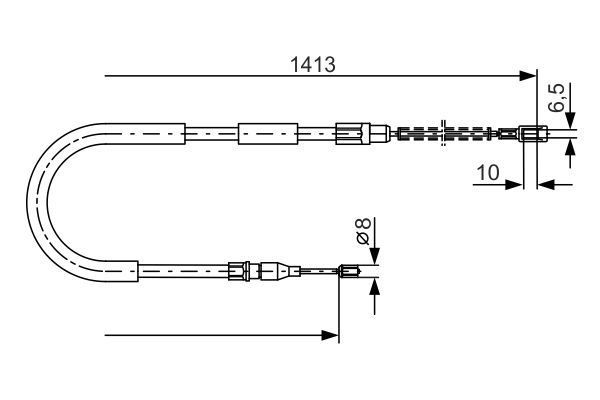 FREN TELİ. 1534 MM