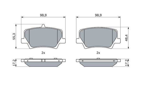 ARKA BALATA VOLVO XC40 D3 D4 T3 T4 T5 2018