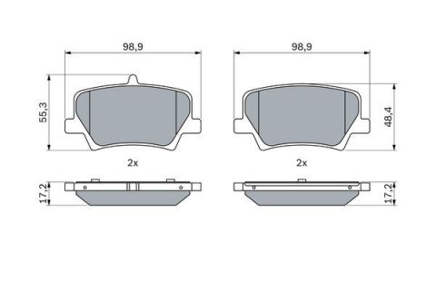 ARKA BALATA VOLVO XC40 D3 D4 T3 T4 T5 2018