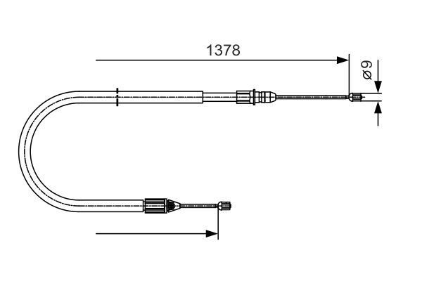 FREN TELİ. 1378 MM